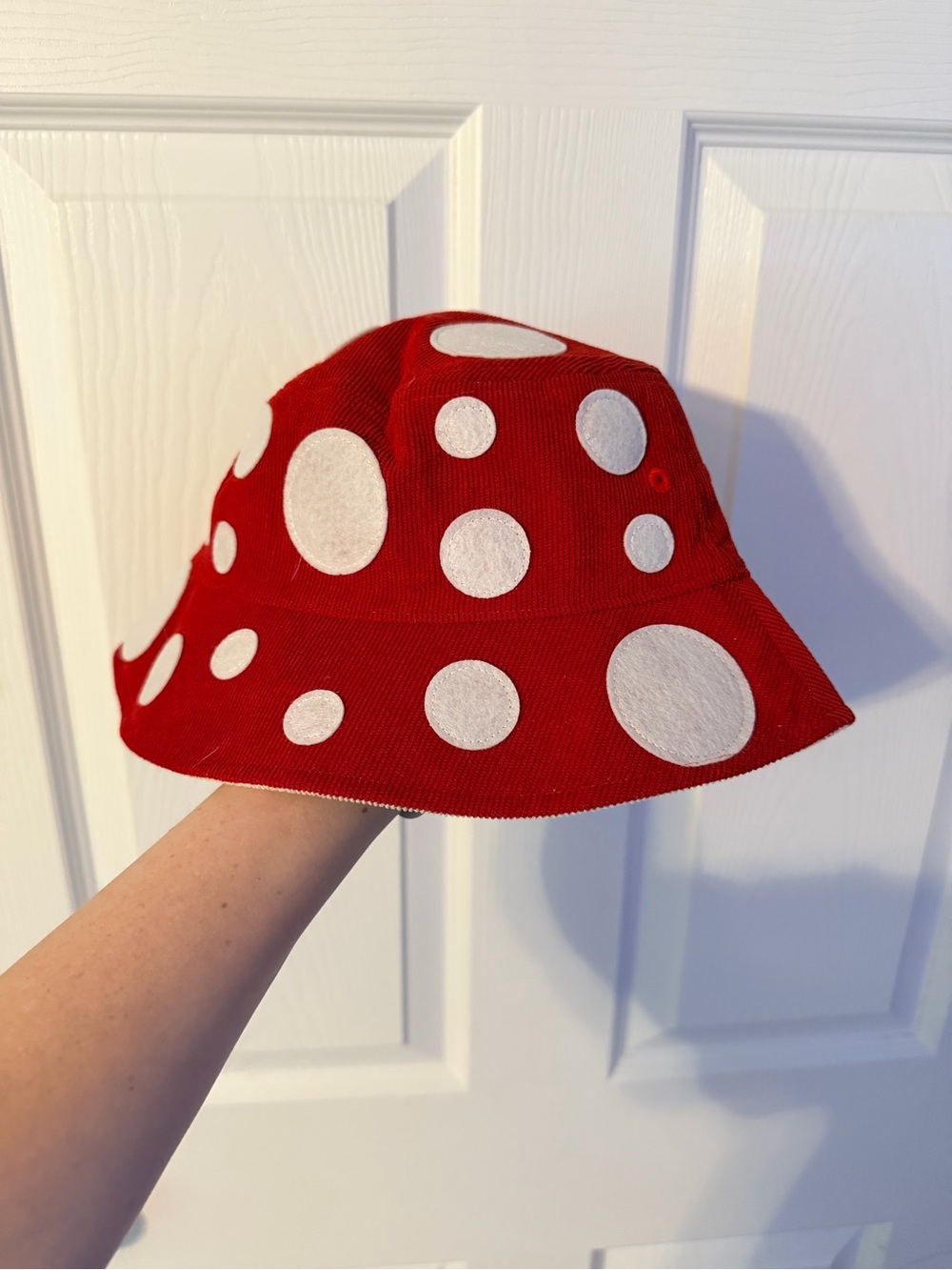 Toad bucket hat, Mario brothers